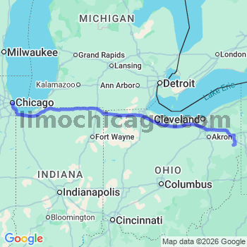 Limousine service to Chicago Loop
