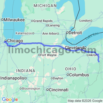 Limousine service to Midway airport (MDW)