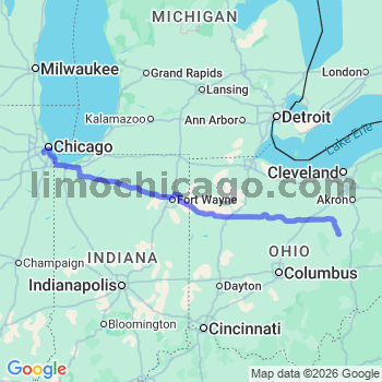 Limousine service to Midway airport (MDW)
