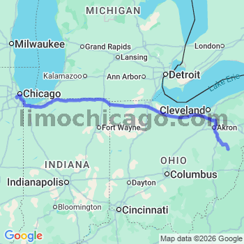 Limousine service to Midway airport (MDW)