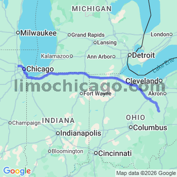 Limousine service to O'Hare airport (ORD)