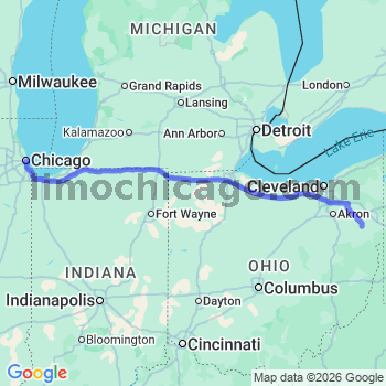 Limousine service to Chicago Loop