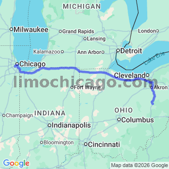 Limousine service to Midway airport (MDW)