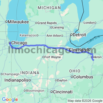 Limousine service to Chicago Loop
