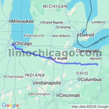 Limousine service to Midway airport (MDW)