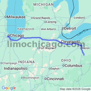 Limousine service to Midway airport (MDW)