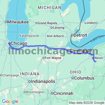 Limousine service to Chicago Loop