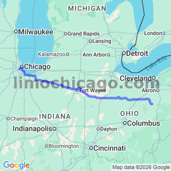 Limousine service to Midway airport (MDW)