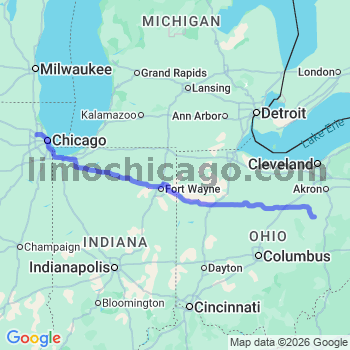 Limousine service to O'Hare airport (ORD)