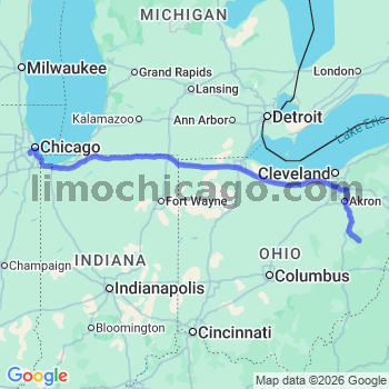 Limousine service to Midway airport (MDW)