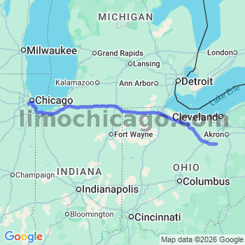Limousine service to Midway airport (MDW)