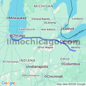 Limousine service to Chicago Loop