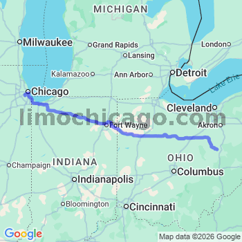 Limousine service to Midway airport (MDW)