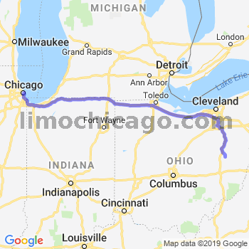 Limousine service to Chicago Loop