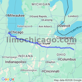 Limousine service to Midway airport (MDW)