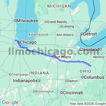 Limousine service to O'Hare airport (ORD)