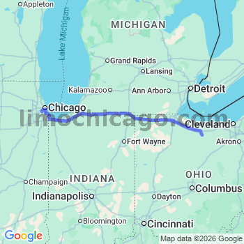 Limousine service to Midway airport (MDW)