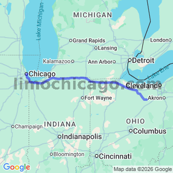 Limousine service to Chicago Loop