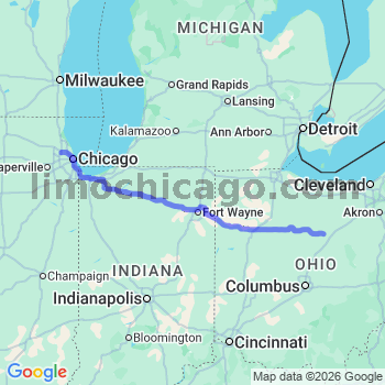 Limousine service to O'Hare airport (ORD)