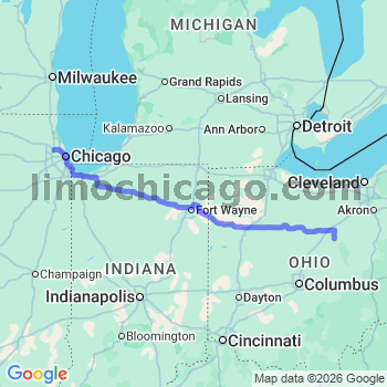 Limousine service to O'Hare airport (ORD)