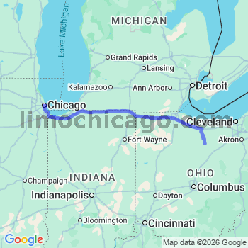 Limousine service to Chicago Loop