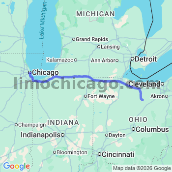 Limousine service to Chicago Loop