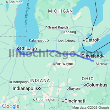 Limousine service to Midway airport (MDW)