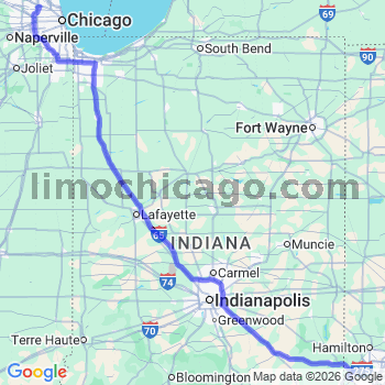 Limousine service to O'Hare airport (ORD)