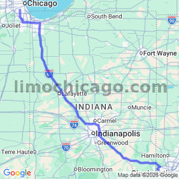 Limousine service to Midway airport (MDW)