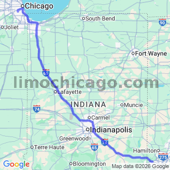 Limousine service to Midway airport (MDW)