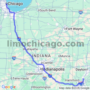 Limousine service to Chicago Loop