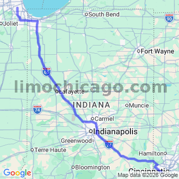 Limousine service to Midway airport (MDW)