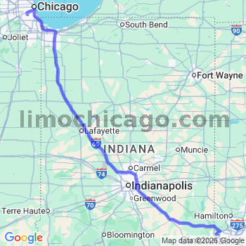 Limousine service to Midway airport (MDW)