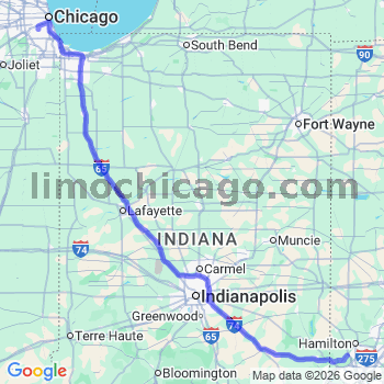Limousine service to Midway airport (MDW)