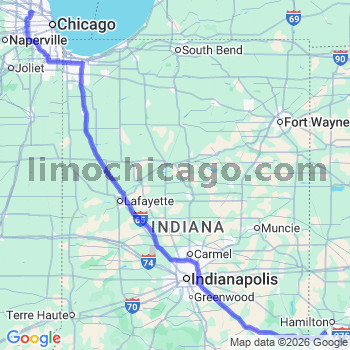 Limousine service to O'Hare airport (ORD)
