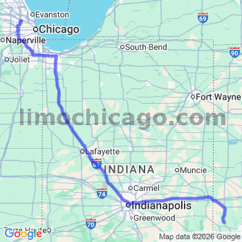 Limousine service to O'Hare airport (ORD)