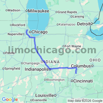 Limousine service to O'Hare airport (ORD)