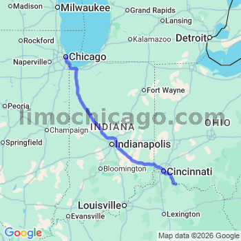 Limousine service to Chicago Loop