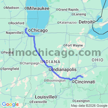 Limousine service to O'Hare airport (ORD)