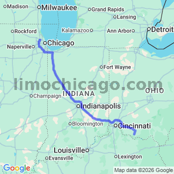 Limousine service to O'Hare airport (ORD)