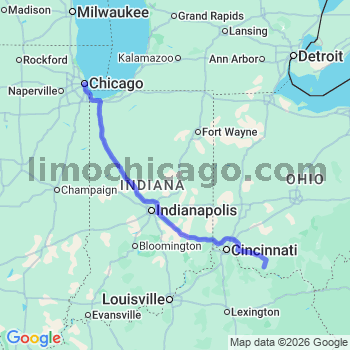 Limousine service to Chicago Loop