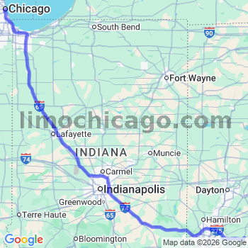 Limousine service to Chicago Loop