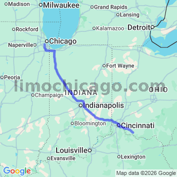 Limousine service to Midway airport (MDW)