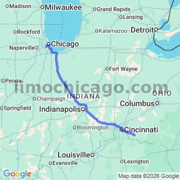Limousine service to Midway airport (MDW)