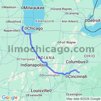 Limousine service to O'Hare airport (ORD)