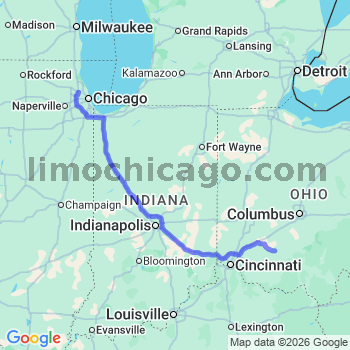 Limousine service to O'Hare airport (ORD)