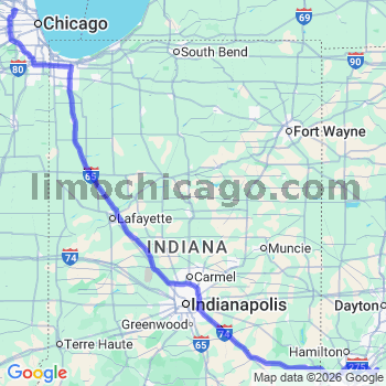 Limousine service to O'Hare airport (ORD)