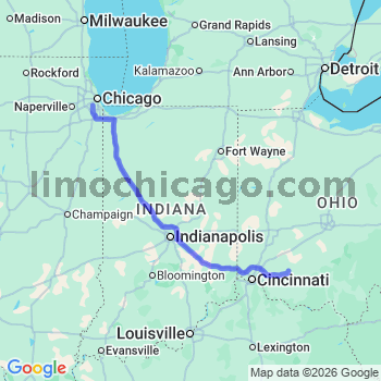 Limousine service to Midway airport (MDW)