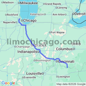 Limousine service to O'Hare airport (ORD)