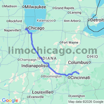 Limousine service to Midway airport (MDW)